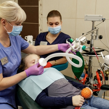 Лечение зубов детей под общим наркозом в воронеже